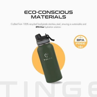 Military Grade Tinge 32oz Stainless Steel Bottle